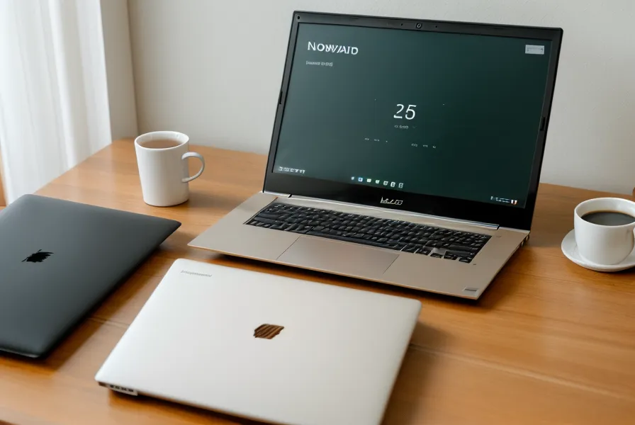 vifugo Dashboard auf einem Laptop beim Einrichten des automatisierten Webinar-Funnels
