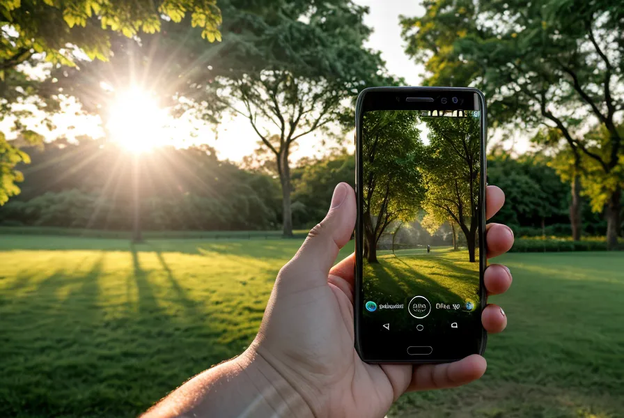 Smartphone zeigt neue Webinar-Anmeldung – Zeitmanagement dank automatisierter Webinare