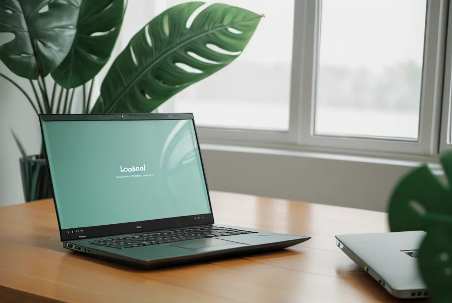 Nahaufnahme eines Funnel-Builders für Coaching-Tools auf dem Laptop-Bildschirm, Symbol für Online-Business-Automatisierung