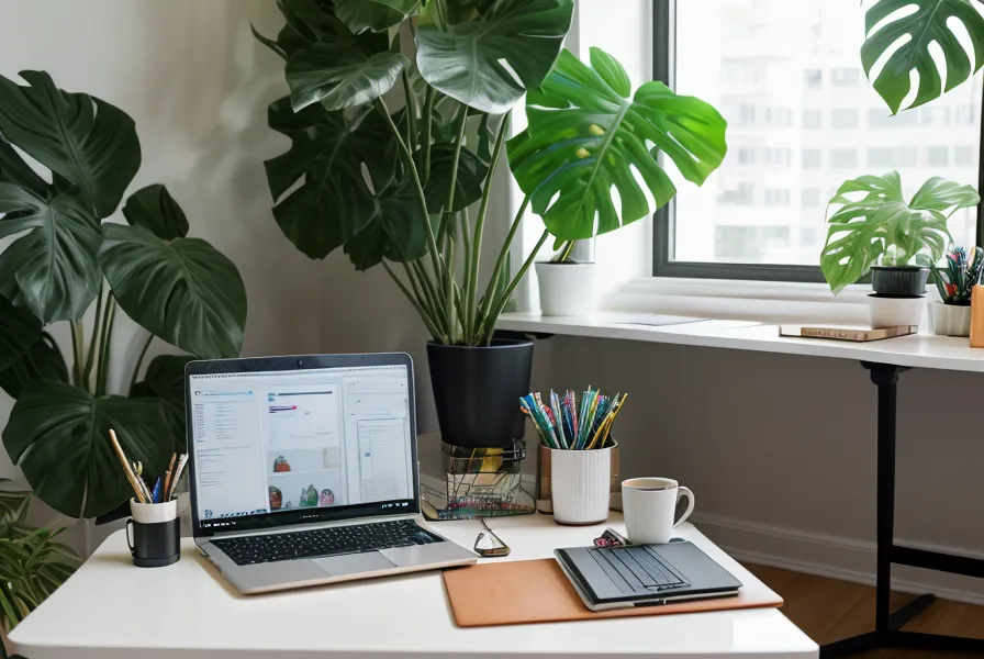 Ein Smartphone auf einem Holztisch zeigt das KlickTipp Newsletter-Archiv responsive auf dem Display für Coaching-Business-Besucher unterwegs.