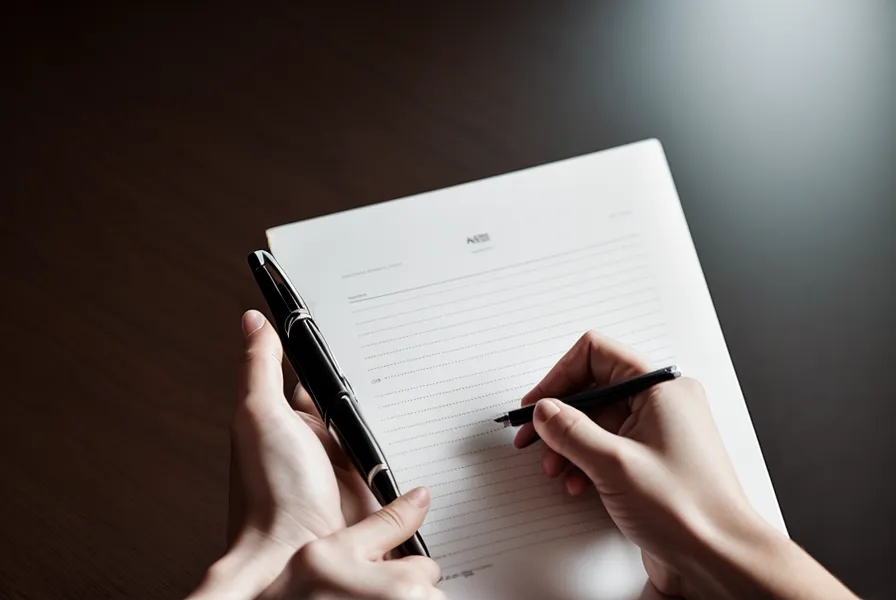 Hand mit Stift über einer Tabelle mit Kennzahlen zur Anmeldequote eines Lead Magnets im Coaching-Business